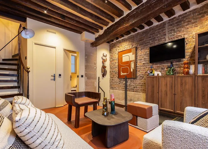 Refinement & Parisian Charm - 4br-8p - Marais 巴黎